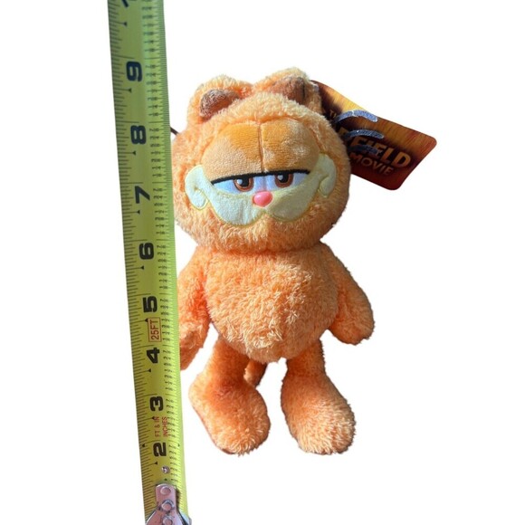 The Garfield Movie Animagic Classic 8" Plush Stuffed Toy – Cute Garfield Animal - Picture 3 of 7